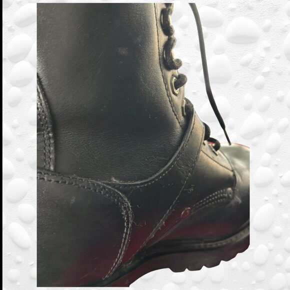 Harley-Davidson Leather Biker Boots – Size 9 Wide - Picture 7 of 10